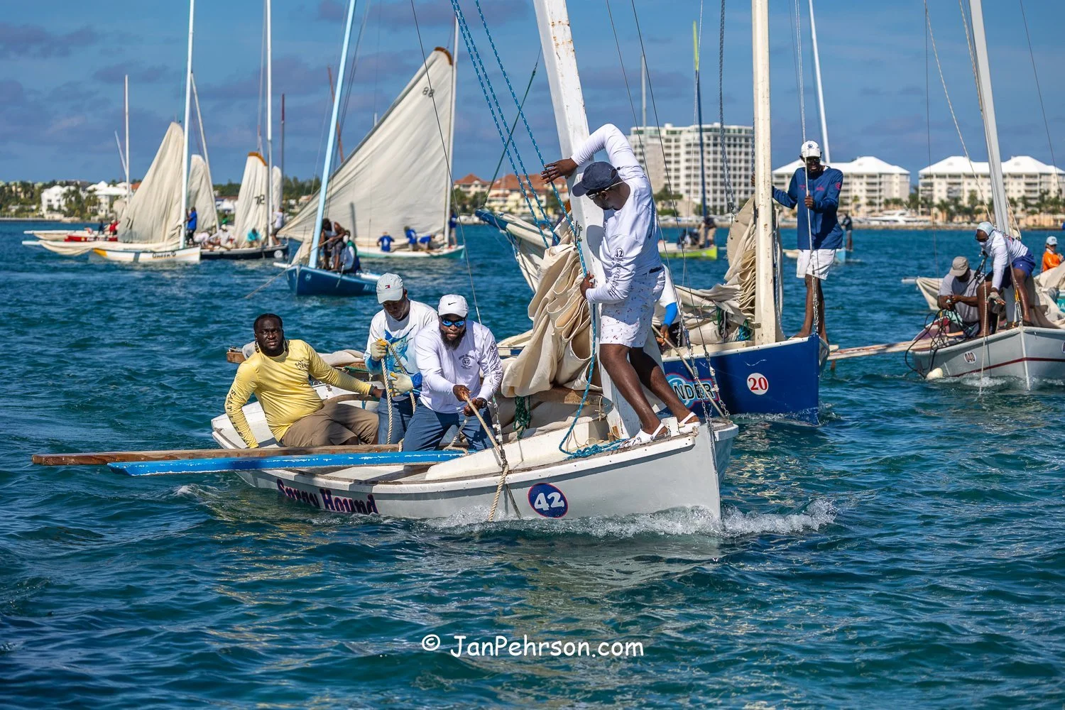 December 2025, Nassau, Bahamas, Best of the Best Regatta, C-Class, Spray Hound, 7th Place, from Exuma