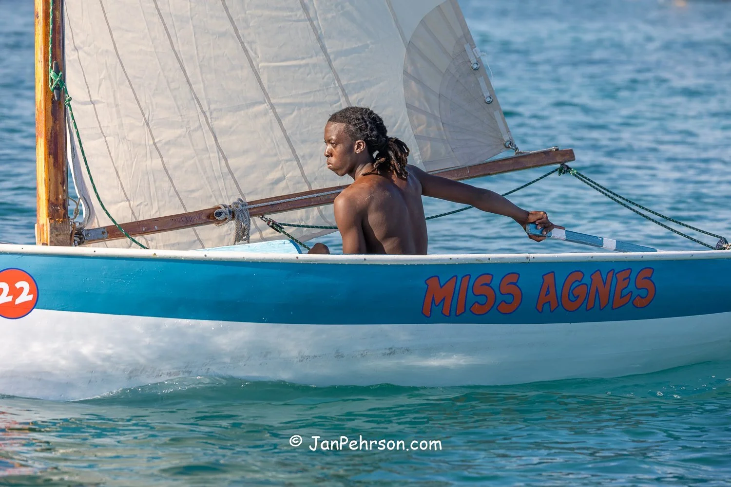 December 2025, Nassau, Bahamas, Best of the Best Regatta, E-Class, Miss Agnes, 1st Place