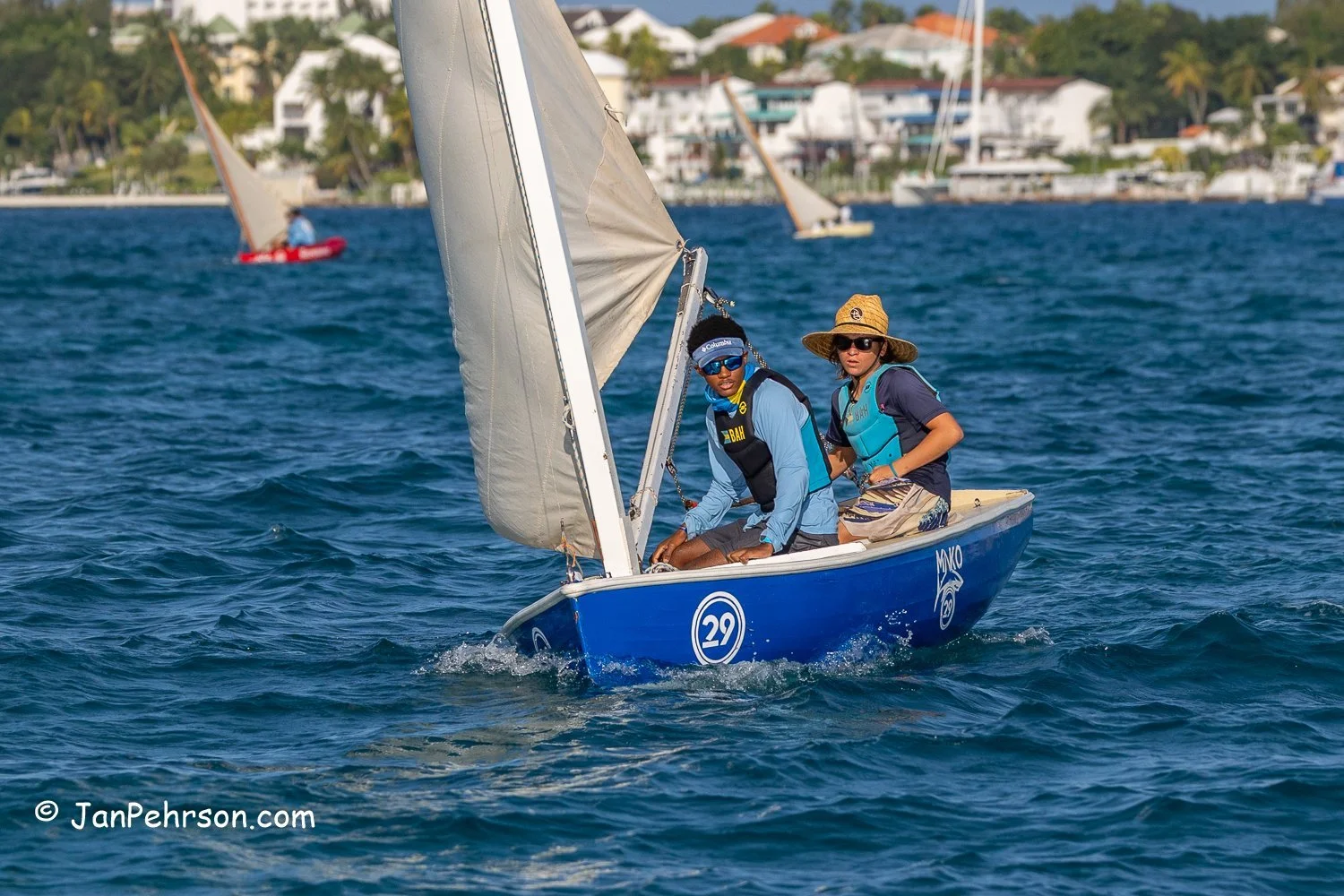 December 2025, Nassau, Bahamas, Best of the Best Regatta, E-Class, Mako, 7th Place