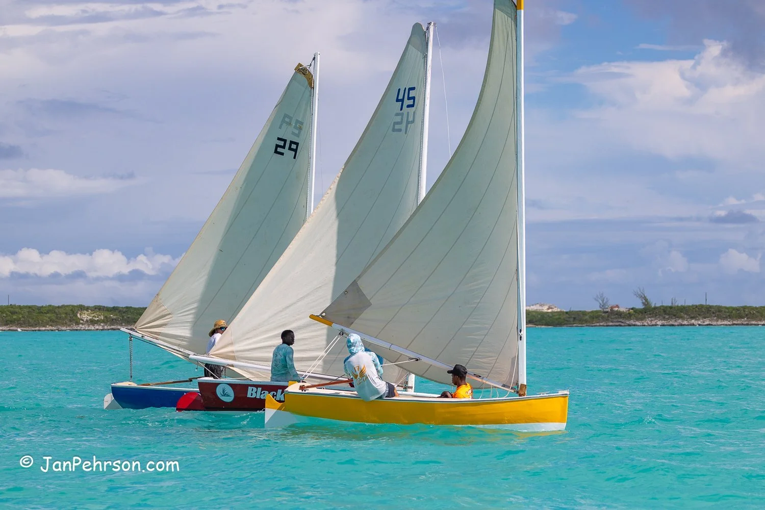 October 2025, Black Point, Exuma, Bahamas, Black Point Regatta, E-Class