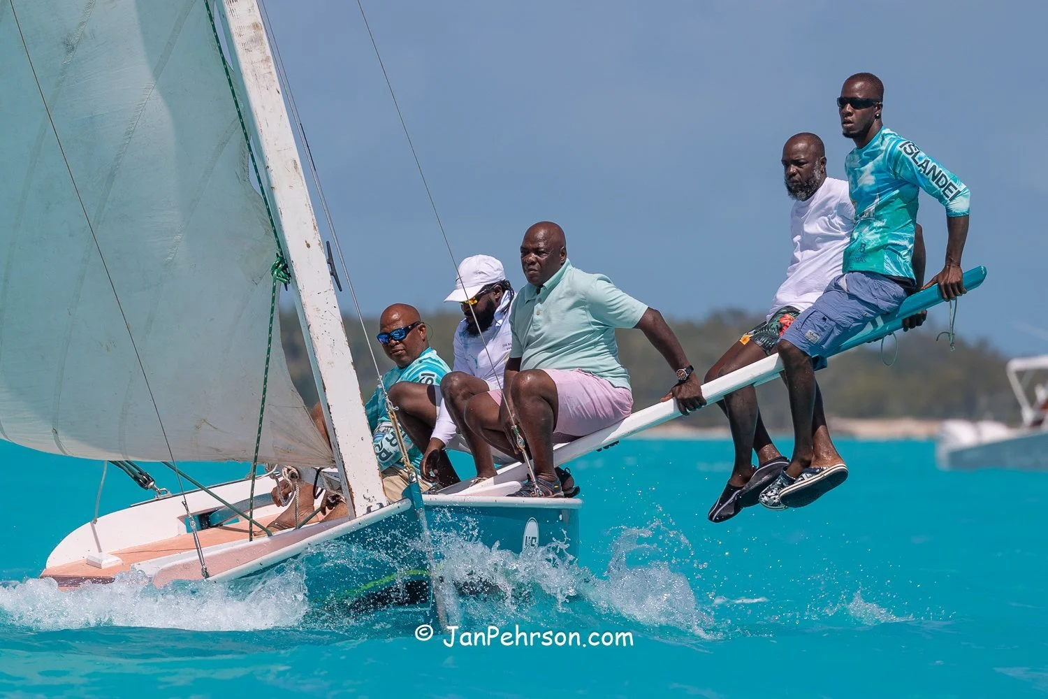April 2025, George Town, Bahamas, National Family Island Regatta, C-Class, 12th Place, New Eyes, from Exuma
