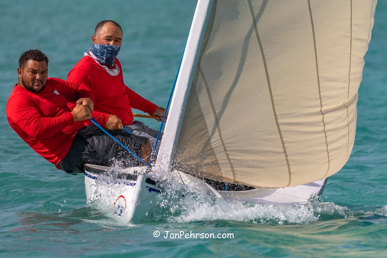 April 2025, George Town, Bahamas, National Family Island Regatta, E-Class, 1st Place, Lady Annamarie, from Long Island