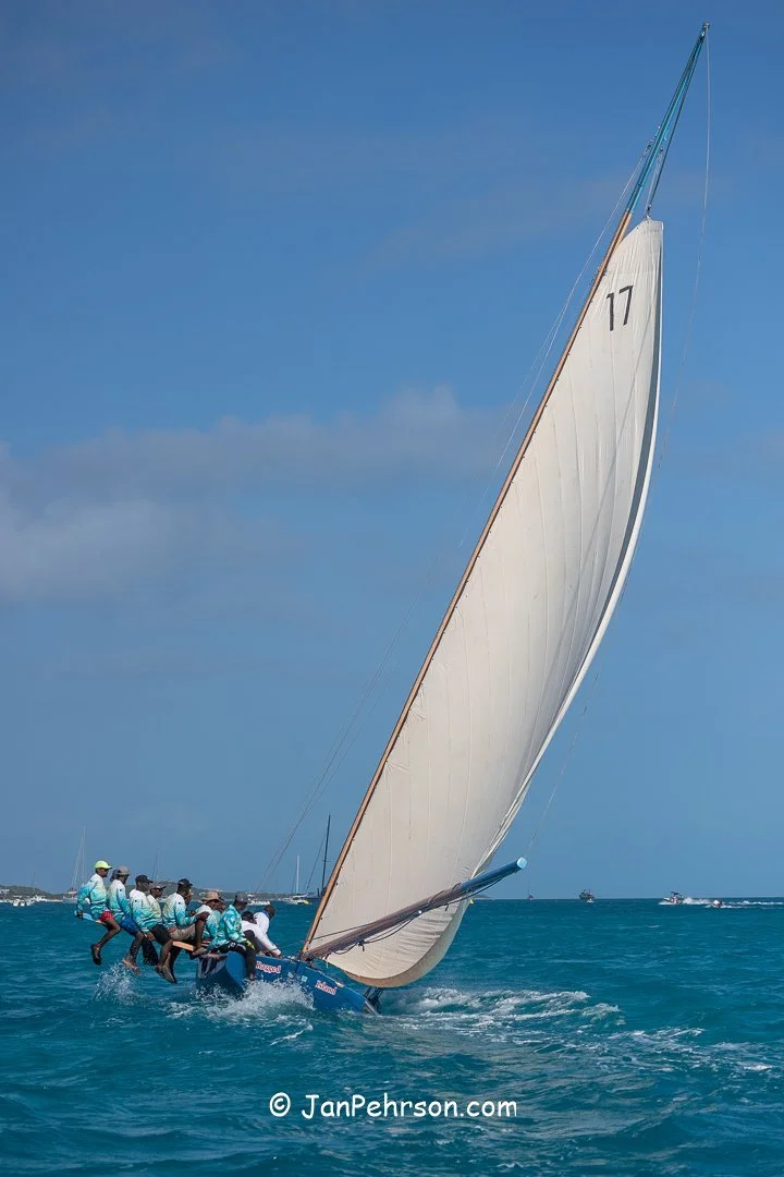 April 2025, George Town, Bahamas, National Family Island Regatta, A-Class, 4th Place, New Courageous, from Ragged Island