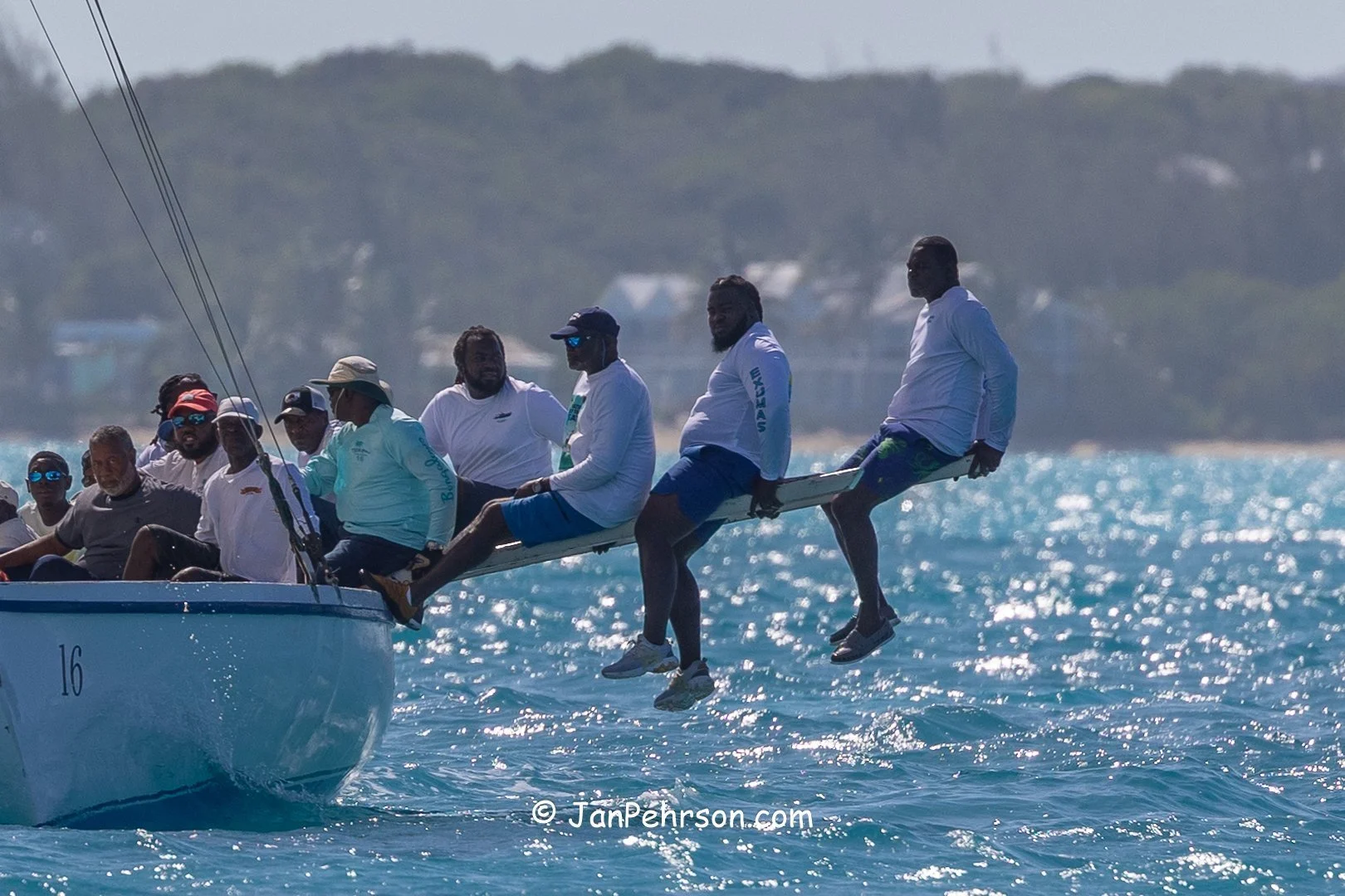 April 2025, George Town, Bahamas, National Family Island Regatta, A-Class, 2nd Place, Tida Wave, from Exuma