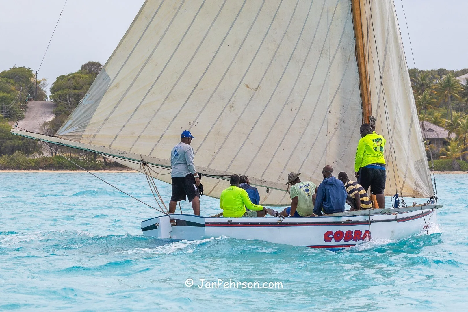 April 2025, George Town, Bahamas, National Family Island Regatta, B-Class, 8th Place, Cobra, from Mayagauna