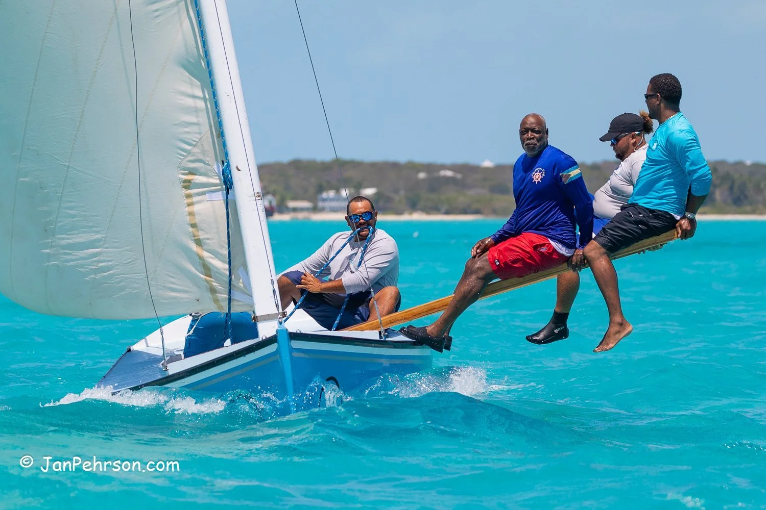 April 2024, George Town, Bahamas, National Family Island Regatta, C-Class, 1st Place, Sassie Sue, from Long Island