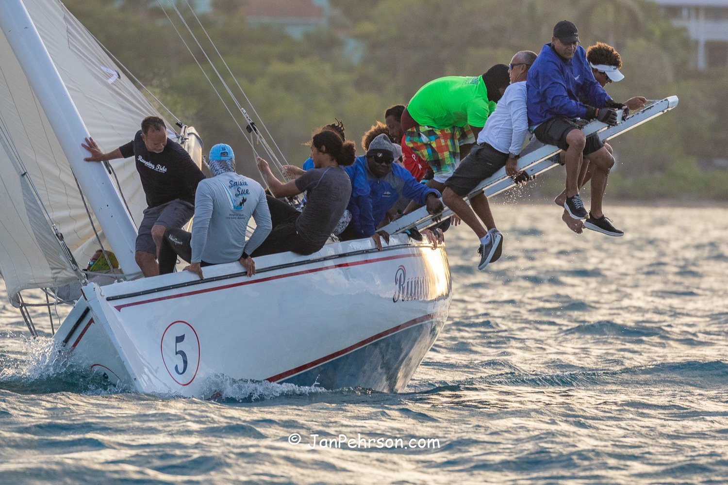 Dec 2024, Nassau, Bahamas, Best of the Best Regatta, A-Class, 1st Place, Running Tide, from Long Island
