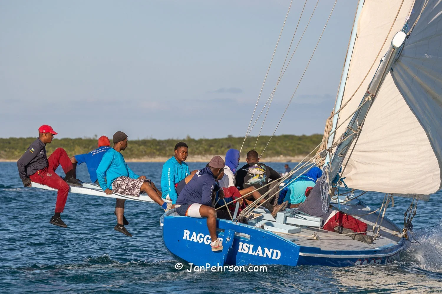 Dec 2024, Nassau, Bahamas, Best of the Best Regatta, A-Class, Good News, from Ragged Island