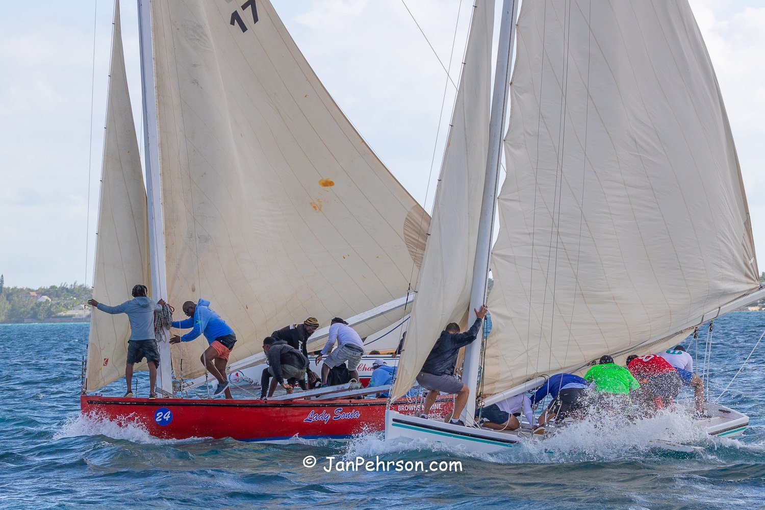 Dec 2024, Nassau, Bahamas, Best of the Best Regatta, B-Class, Close Competition