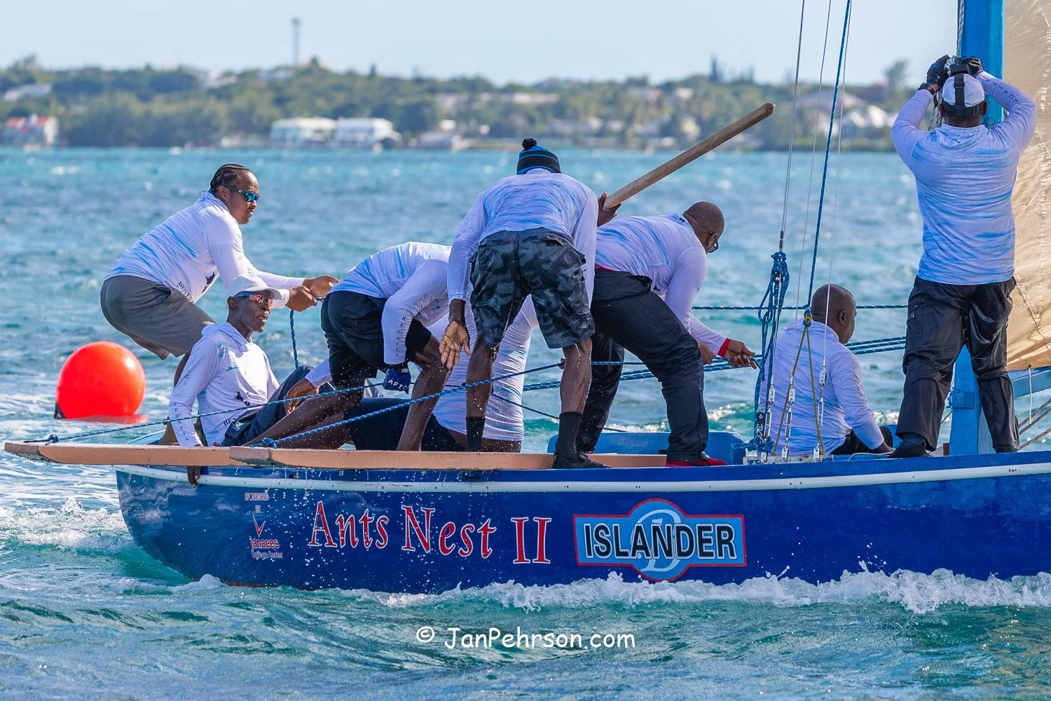 Dec 2024, Nassau, Bahamas, Best of the Best Regatta, B-Class, 2nd Place, Ants Nest II, from Ragged Island