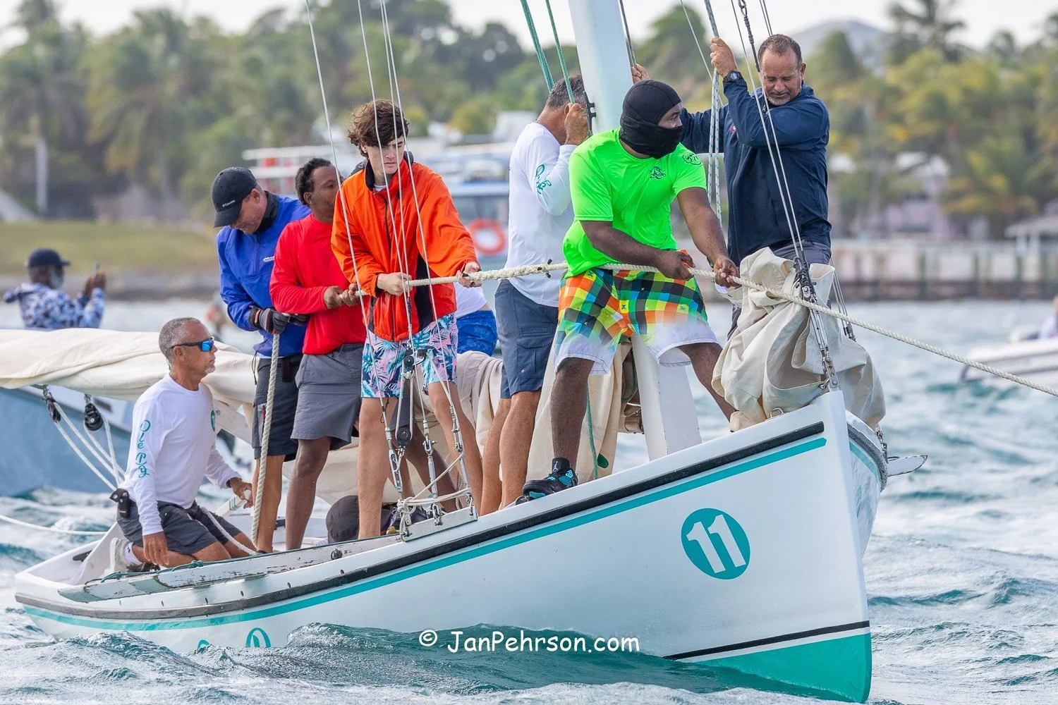 Dec 2024, Nassau, Bahamas, Best of the Best Regatta, B-Class, 3rd Place, Ole Boy, from Long Island