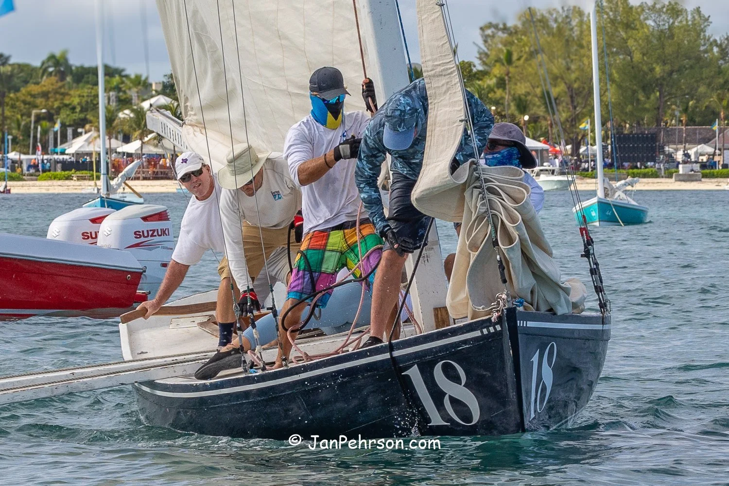 Dec 2024, Nassau, Bahamas, Best of the Best Regatta, B-Class, 4th  Place, Lonesome Dove, from Abaco