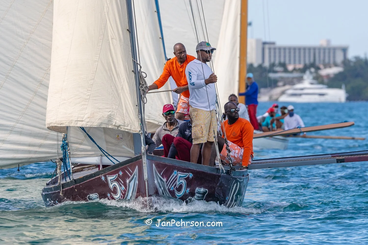 Dec 2024, Nassau, Bahamas, Best of the Best Regatta, B-Class, Barbarian I, from Acklins