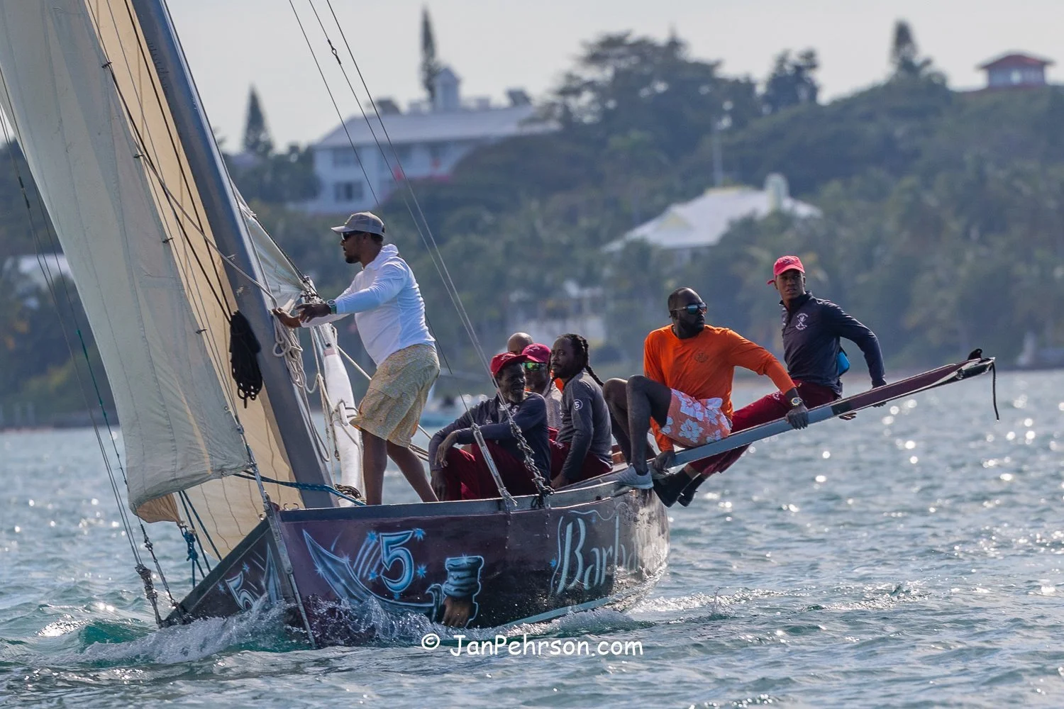Dec 2024, Nassau, Bahamas, Best of the Best Regatta, B-Class, Barbarian I, from Acklins