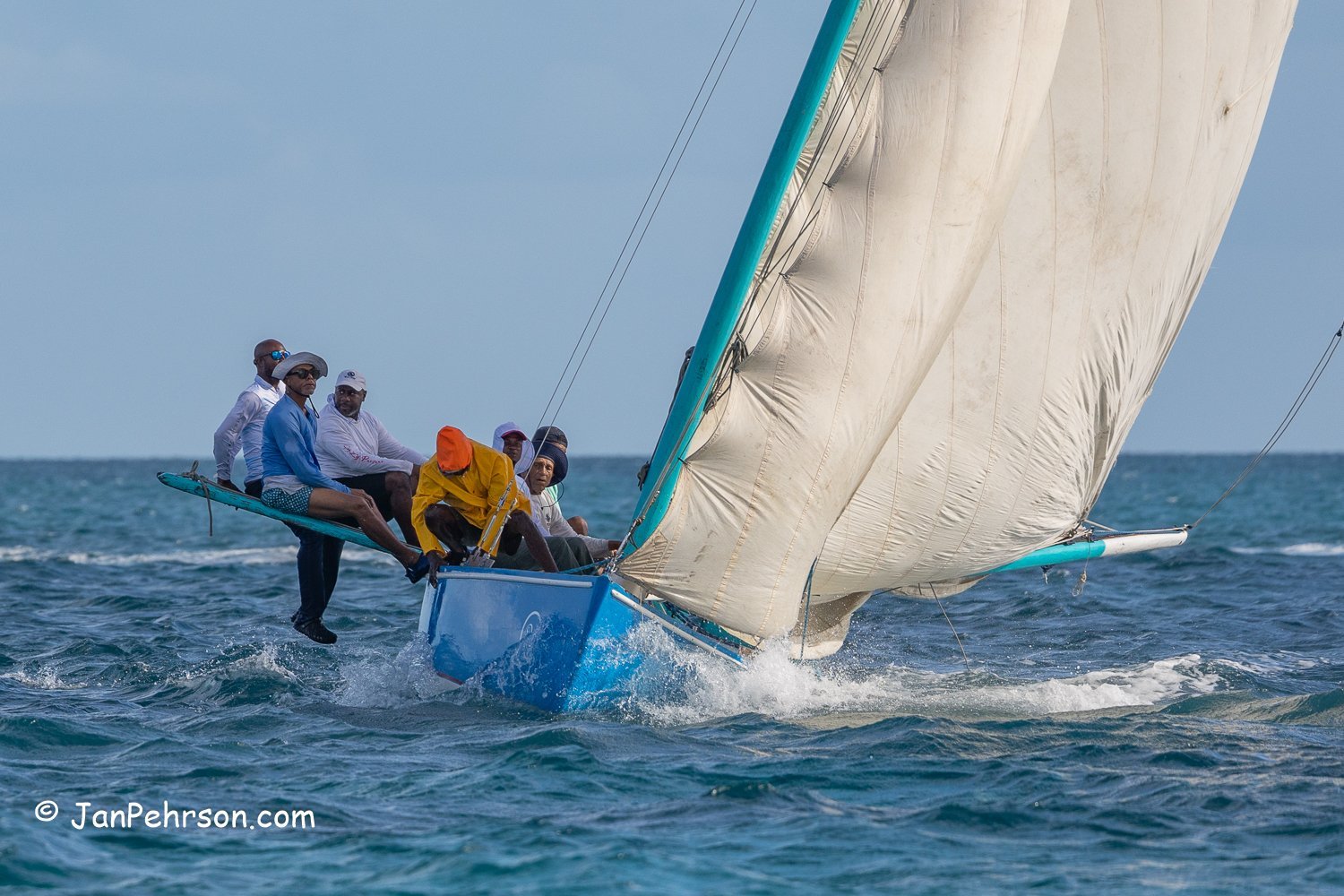 Dec 2024, Nassau, Bahamas, Best of the Best Regatta, B-Class, Eudeva, from Nassau