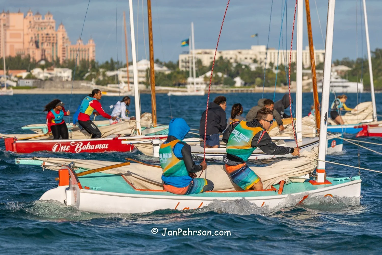 Dec 2024, Nassau, Bahamas, Best of the Best Regatta, E-Class Start
