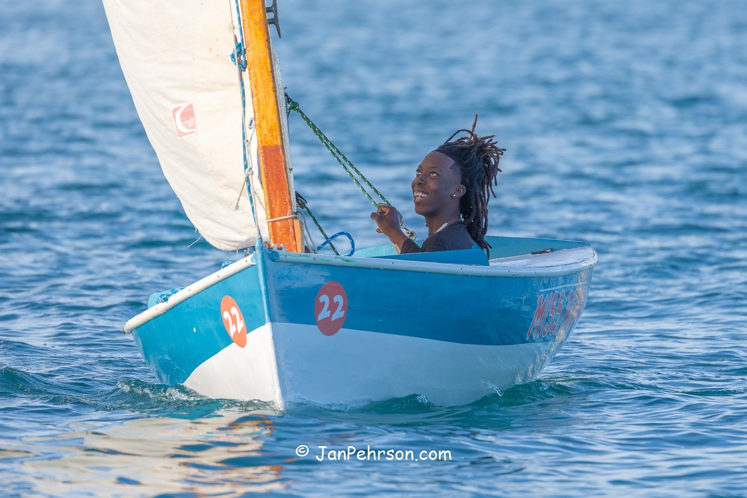 Dec 2024, Nassau, Bahamas, Best of the Best Regatta, E-Class, 6th Place, Miss Agnes, from Exuma