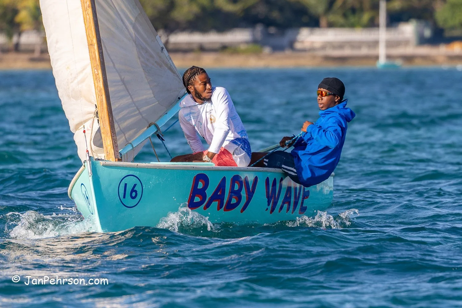 Dec 2024, Nassau, Bahamas, Best of the Best Regatta, E-Class, 8th Place, Baby Wave, from Nassau