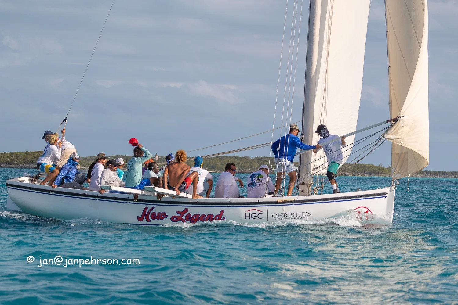 April 2024, George Town, Bahamas, National Family Island Regatta, A-Class, 3rd Place, New Legend, from Long Island