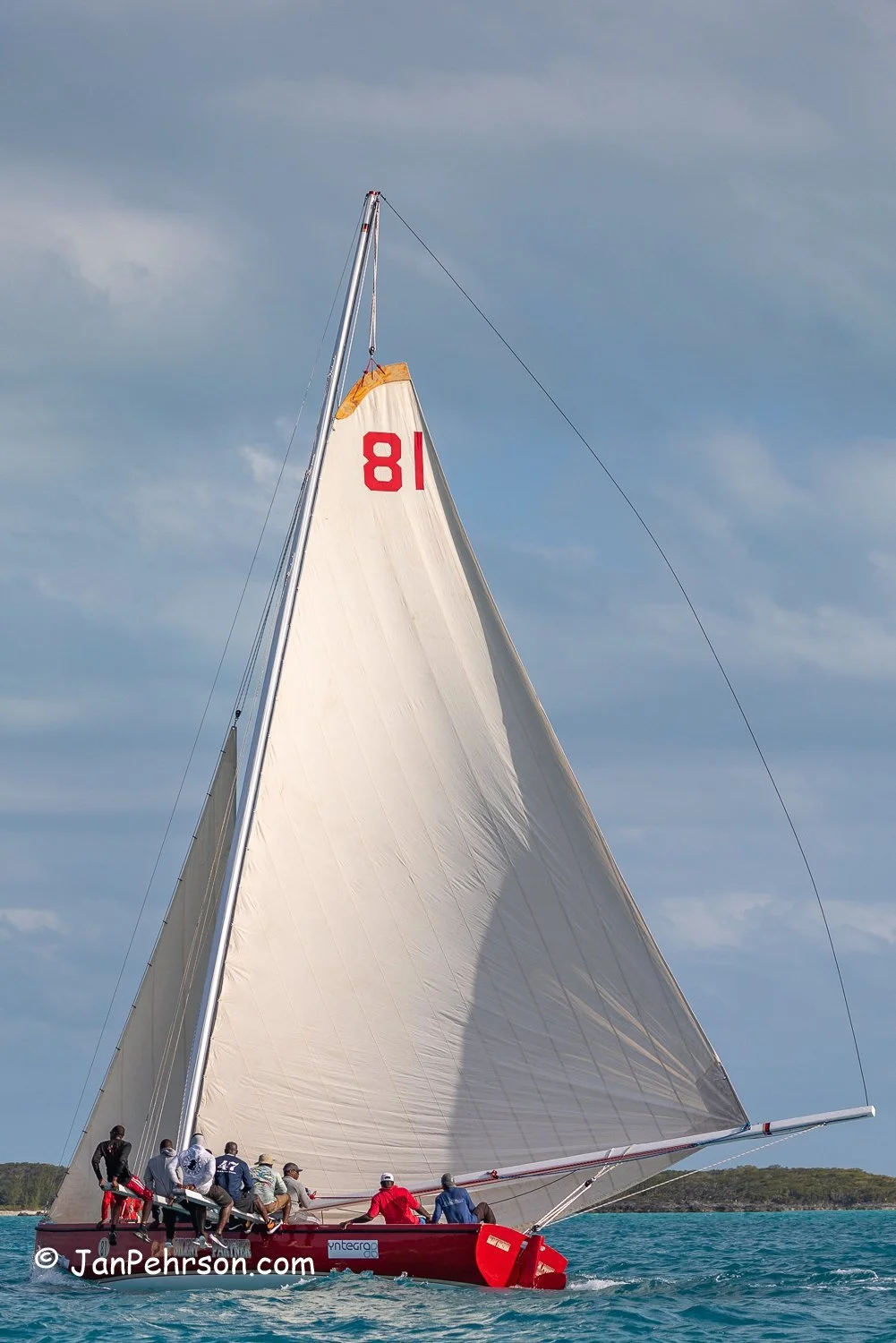 April 2024, George Town, Bahamas, National Family Island Regatta, A-Class, 5th Place, Silent Partner, from Exuma