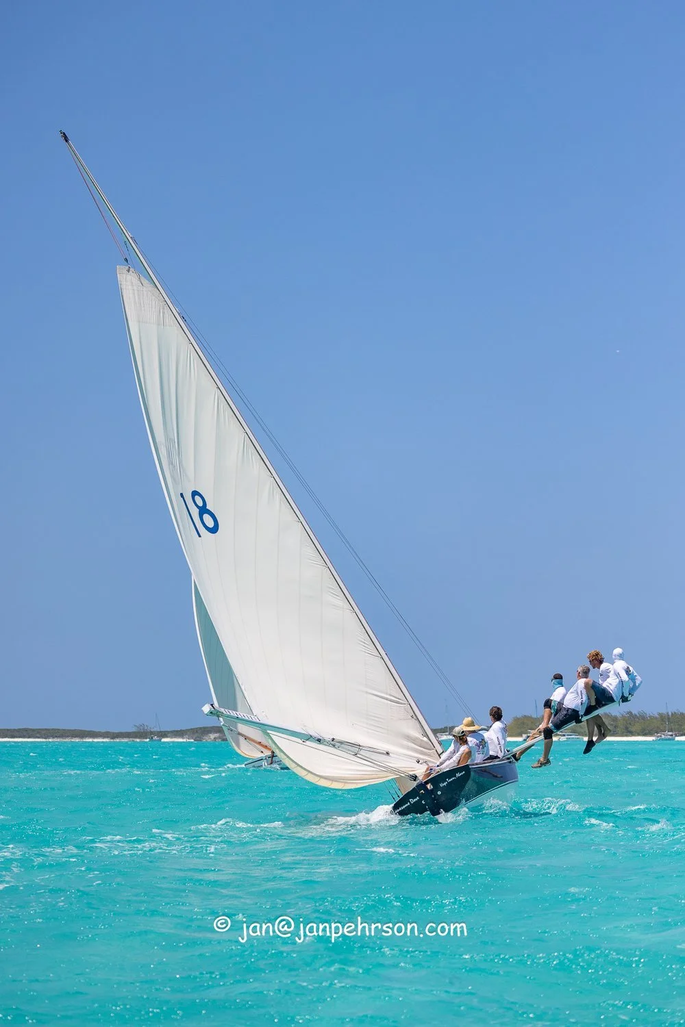 April 2024, George Town, Bahamas, National Family Island Regatta, B-Class, 2nd Place, Lonesome Dove, Skipper Jeff Gale, from Abaco