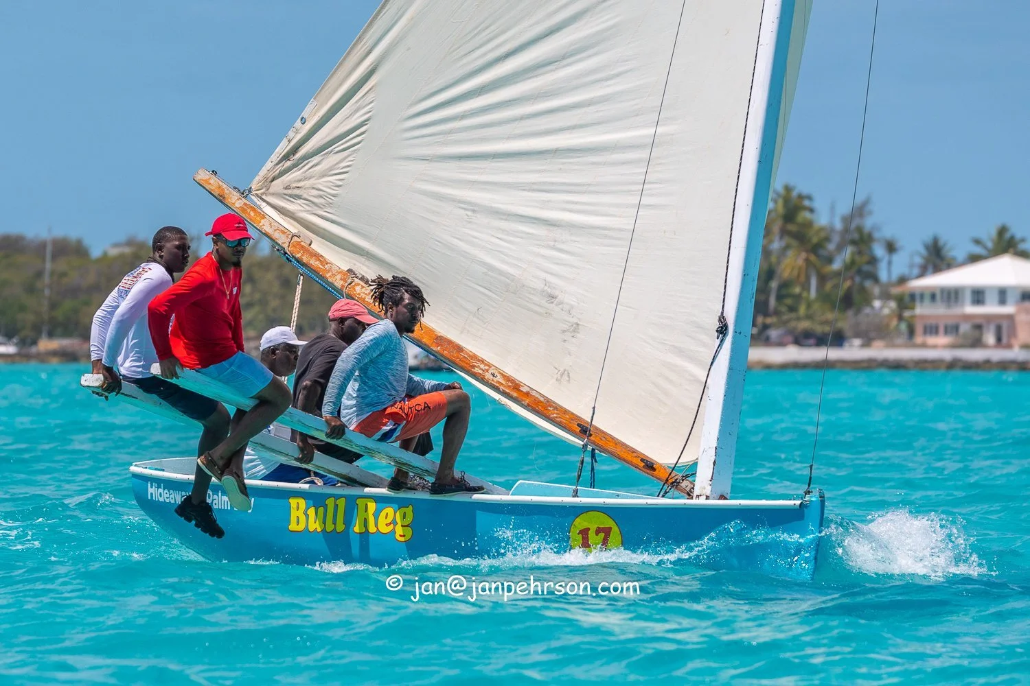 April 2024, George Town, Bahamas, National Family Island Regatta, C-Class, 2nd Place, Bull Reg, from Exuma