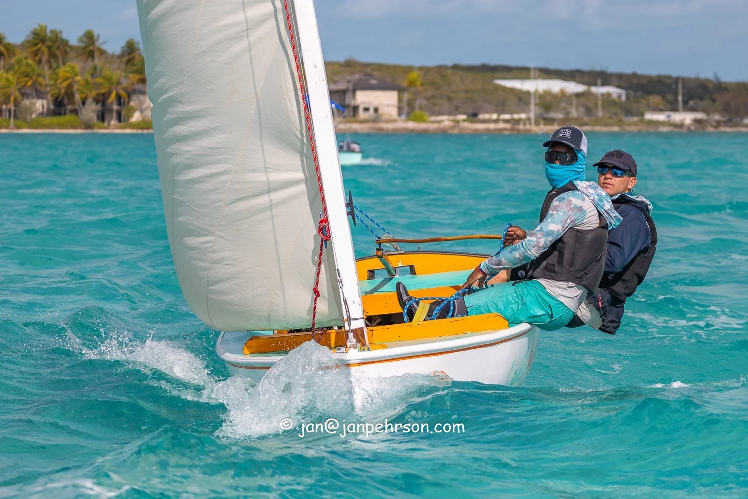 April 2024, George Town, Bahamas, National Family Island Regatta, E-Class, 3rd Place, Lady Kayla, Skipper Joss Knowles, from Exuma
