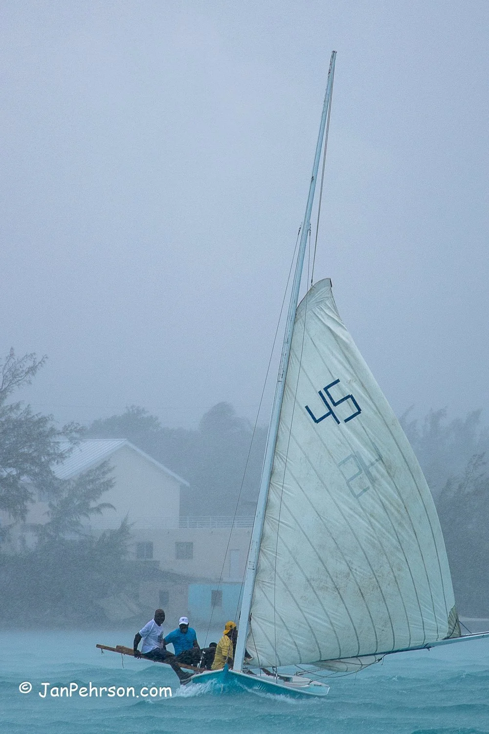 Sloop Can't Keep Your Eyes On Him ... 2019_04_13 1st Annual Exuma Sailing Club Regatta 0431AA