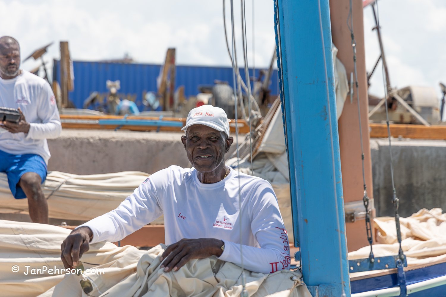 Captain Lee Armbrister ... 2023_04_20 National Family Island Regatta 0540