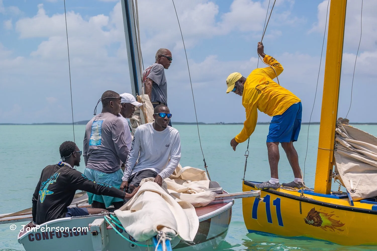 Sloops Confusion and Hog Tusk ... 2023_05_27 Barraterre Regatta 0115