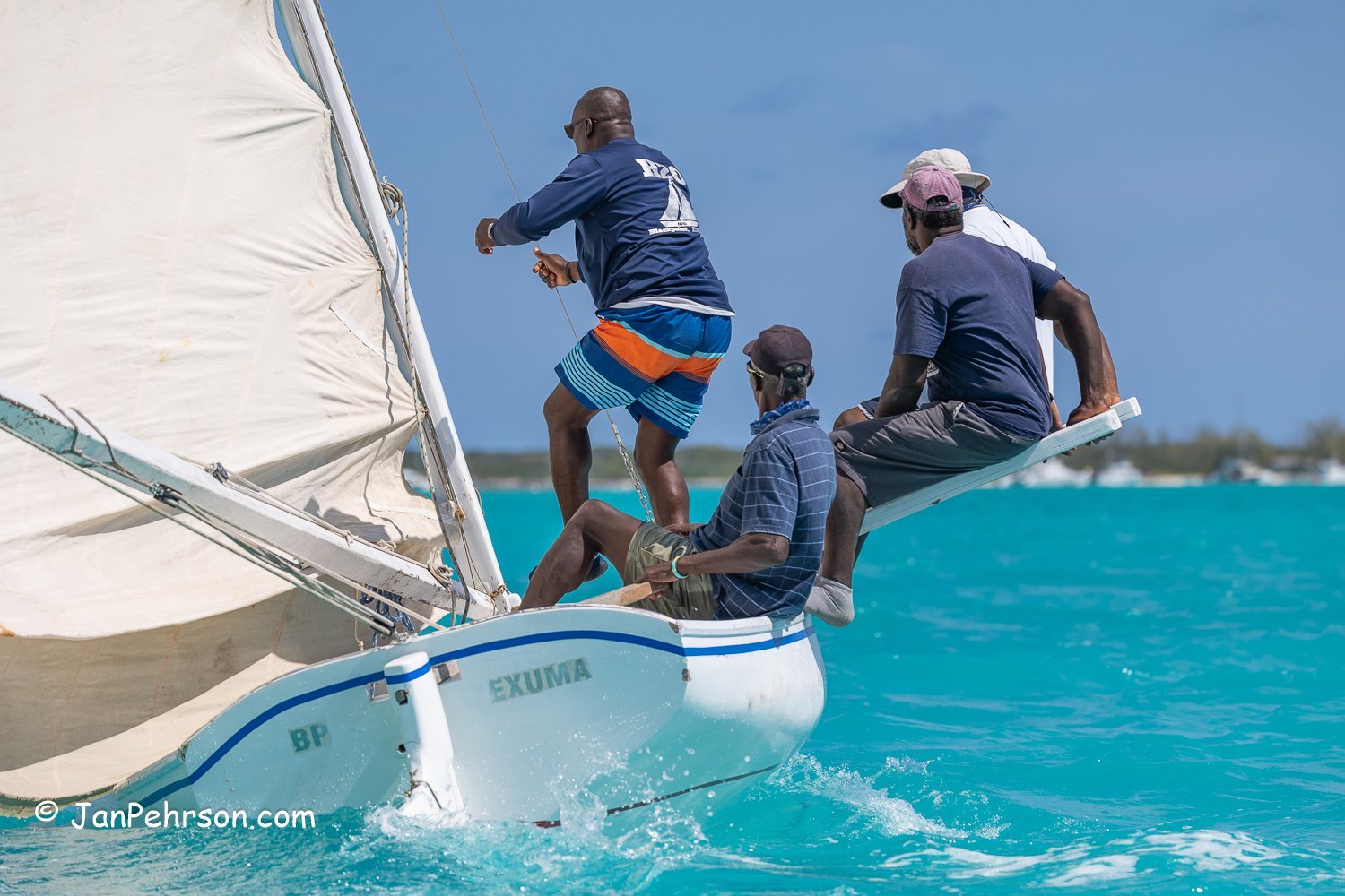 April 2023, George Town, Bahamas, National Family Island Regatta, C-Class, 4th Place, H2O, from Nassau
