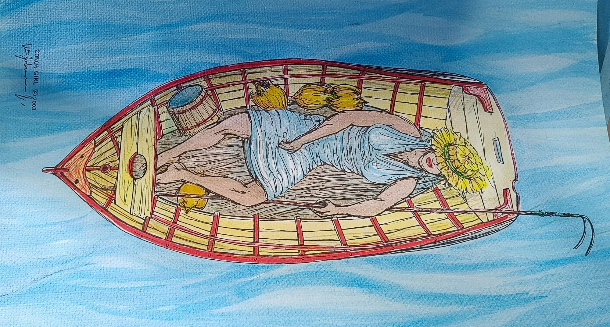 06_MOW Joes Studio. Conch Girl