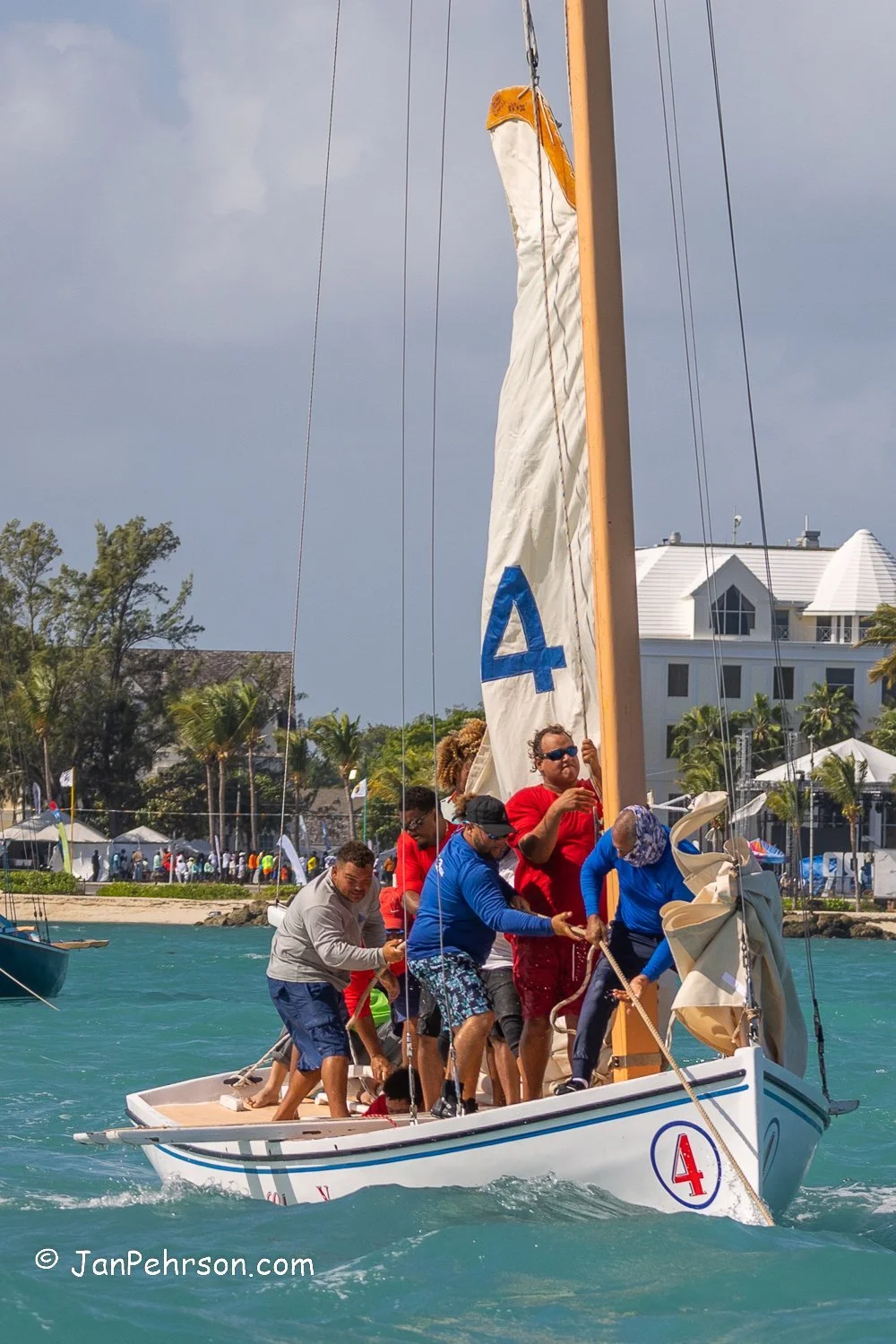 Dec 2022, Nassau, Bahamas, Best of the Best Regatta, B-Class, 1st Place, Susan Chase V, from Long Island