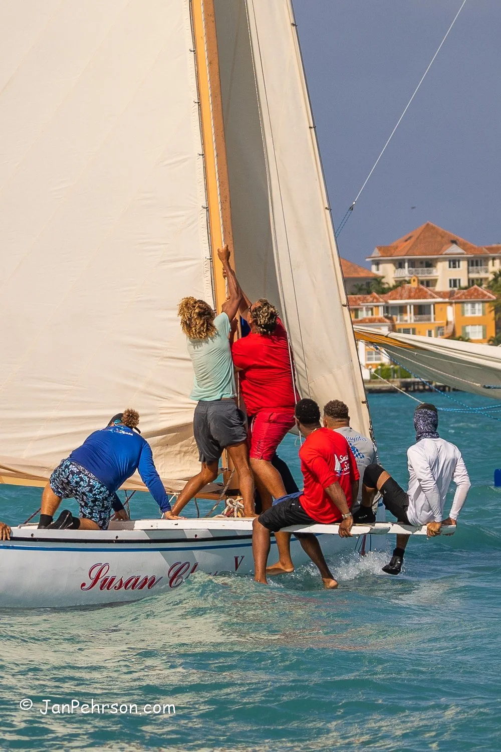 Dec 2022, Nassau, Bahamas, Best of the Best Regatta, B-Class, 1st Place, Susan Chase V, from Long Island