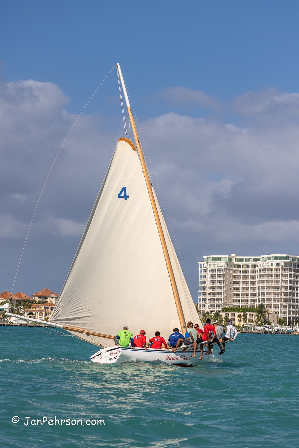 Dec 2022, Nassau, Bahamas, Best of the Best Regatta, B-Class, 1st Place, Susan Chase V, from Long Island