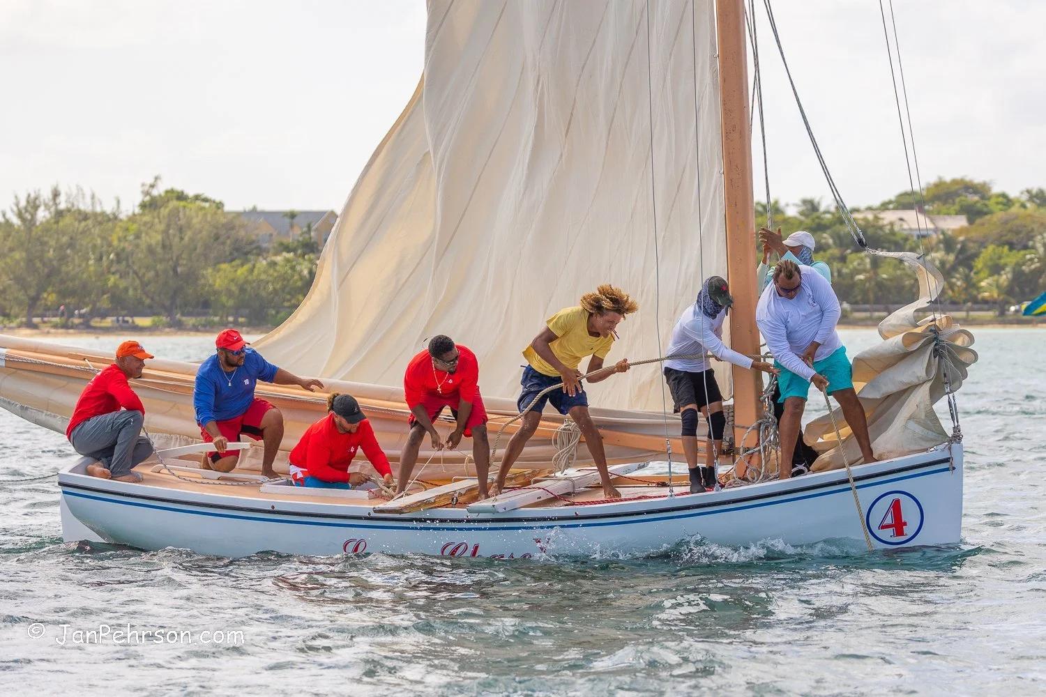 Dec 2022, Nassau, Bahamas, Best of the Best Regatta, B-Class, 1st Place, Susan Chase V, from Long Island