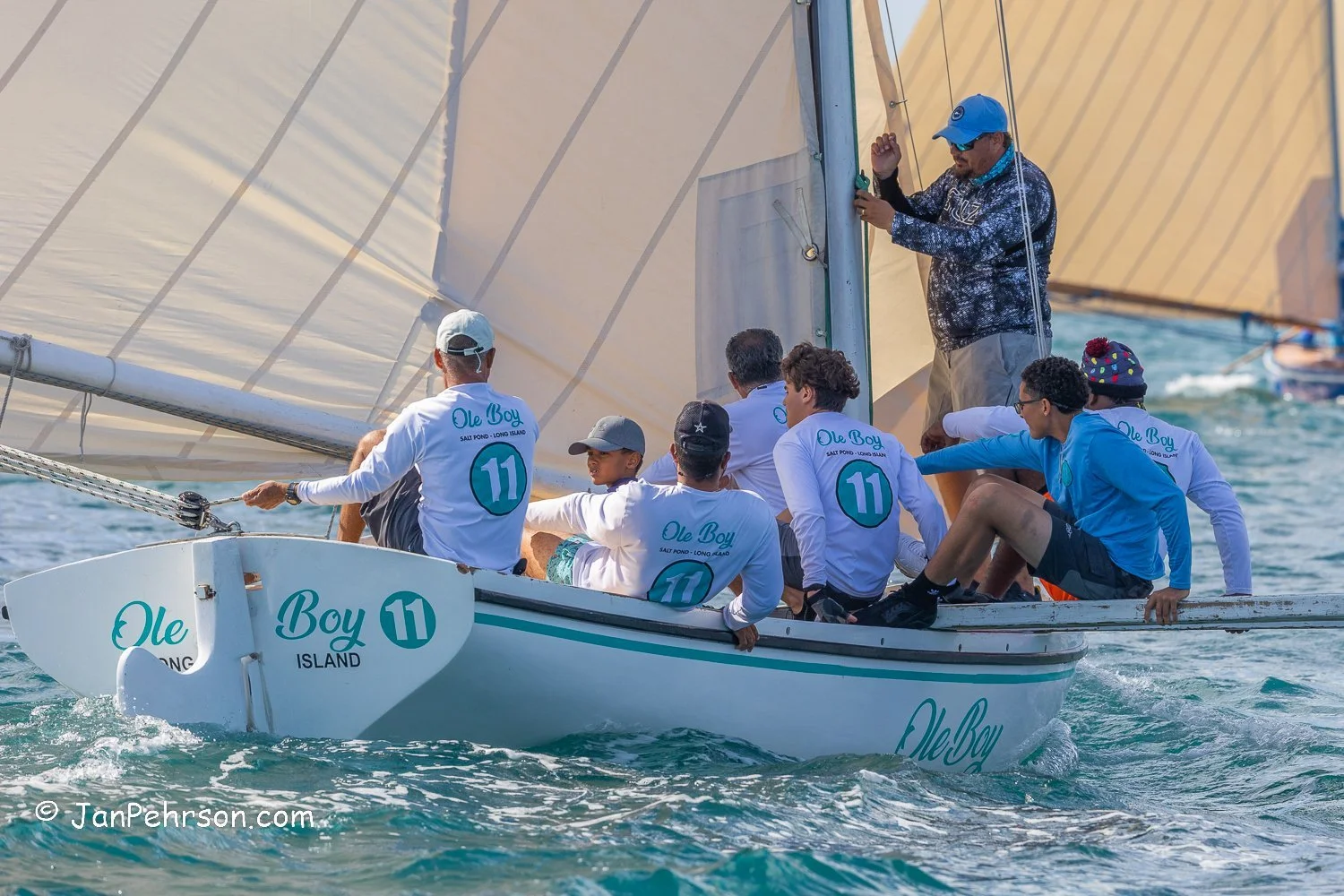 Dec 2022, Nassau, Bahamas, Best of the Best Regatta, B-Class, 3nd Place, Ole Boy, from Long Island