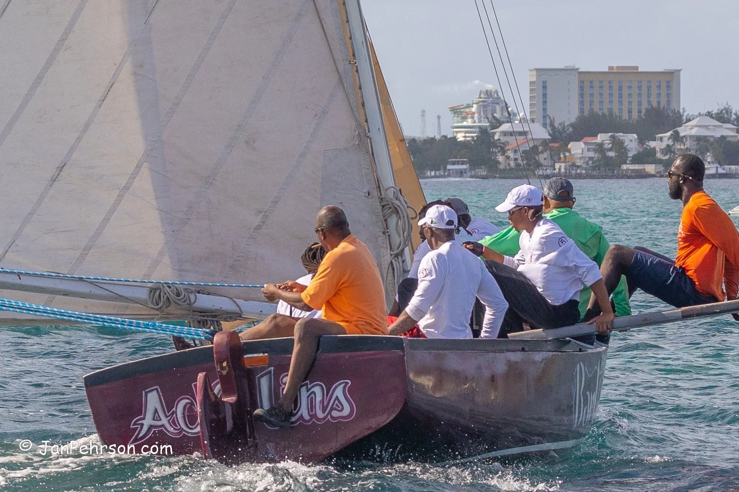 Dec 2022, Nassau, Bahamas, Best of the Best Regatta, B-Class, 4th Place, Barbrian, from Acklins