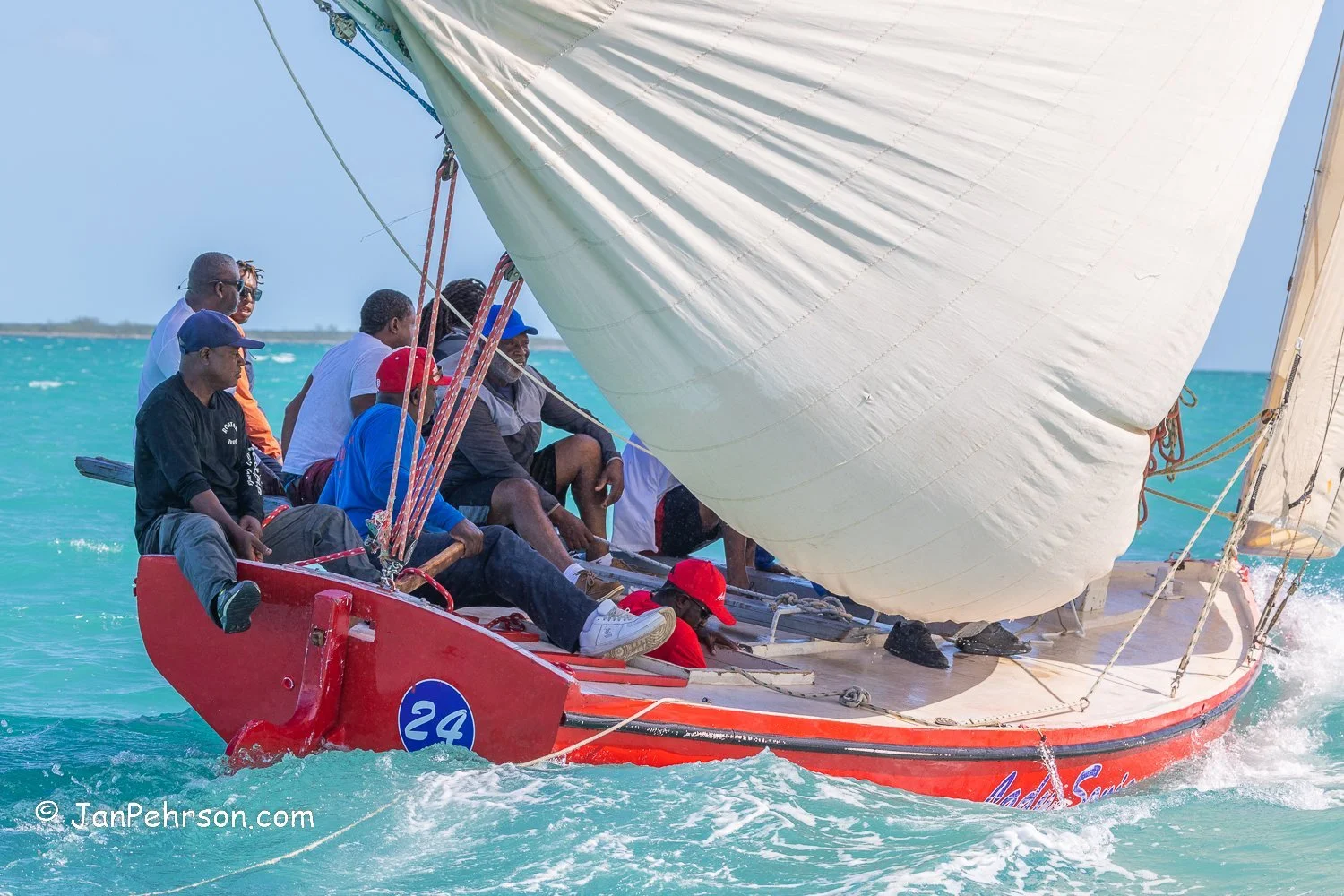 Dec 2022, Nassau, Bahamas, Best of the Best Regatta, B-Class, 5th Place, Lady Sonia, from Exuma