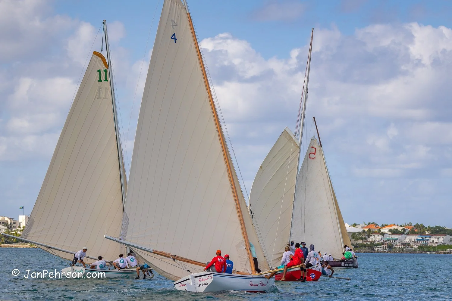 Dec 2022, Nassau, Bahamas, Best of the Best Regatta, B-Class, Round the Mark