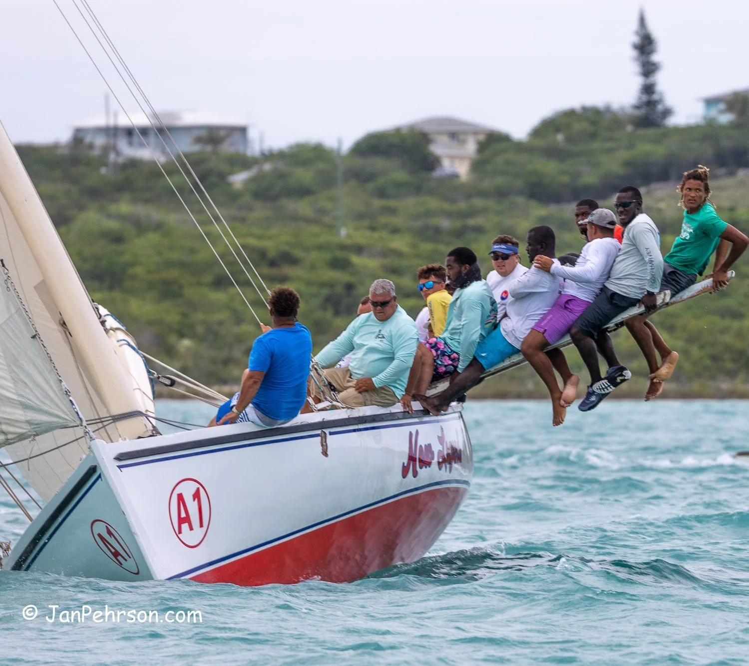 June 2022, Long Island, Bahamas, Long Island Regatta, A-Class, New Legend, 1st in Class