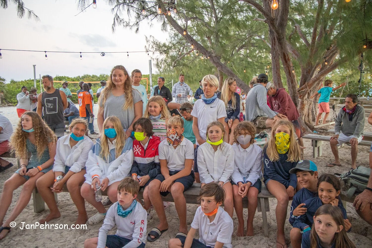 Prizegiving at the Chat 'N' Chill® Beach Bar & Grill