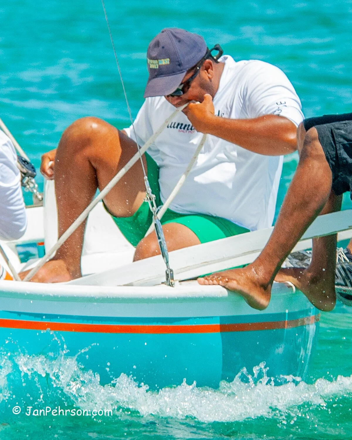 June 2018, Salt Pond, Long Island, Bahamas, Long Island Regatta, Skipper Stefan Knowles