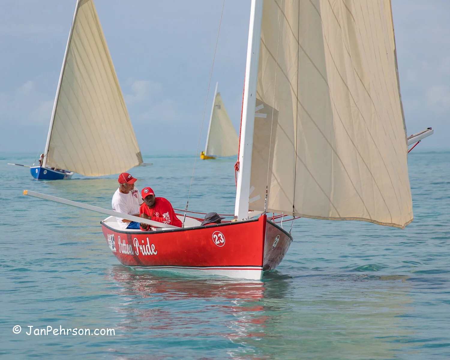 Feb 2020, Farmers Cay, Bahamas, Farmers Cay Regatta, Day 2, C-Class Sloops - Patton Pride