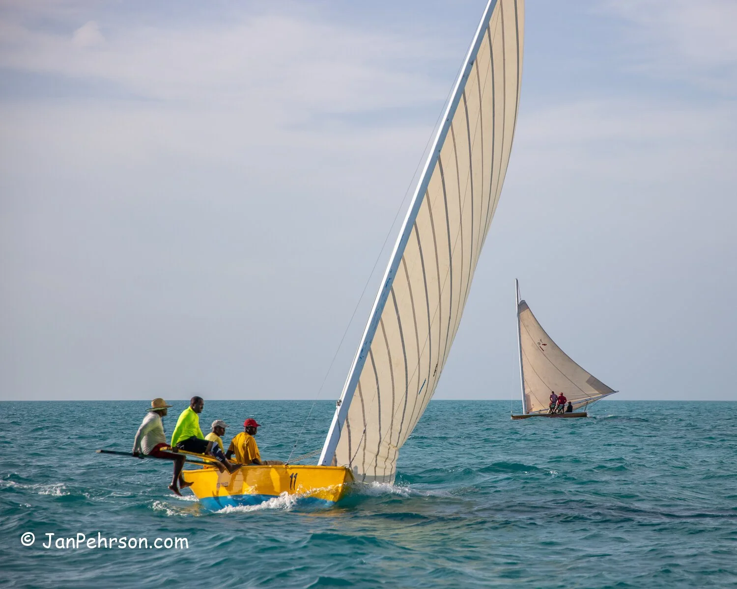 Feb 2020, Farmers Cay, Bahamas, Farmers Cay Regatta, Day 1, C-Class Sloops - I've Tried