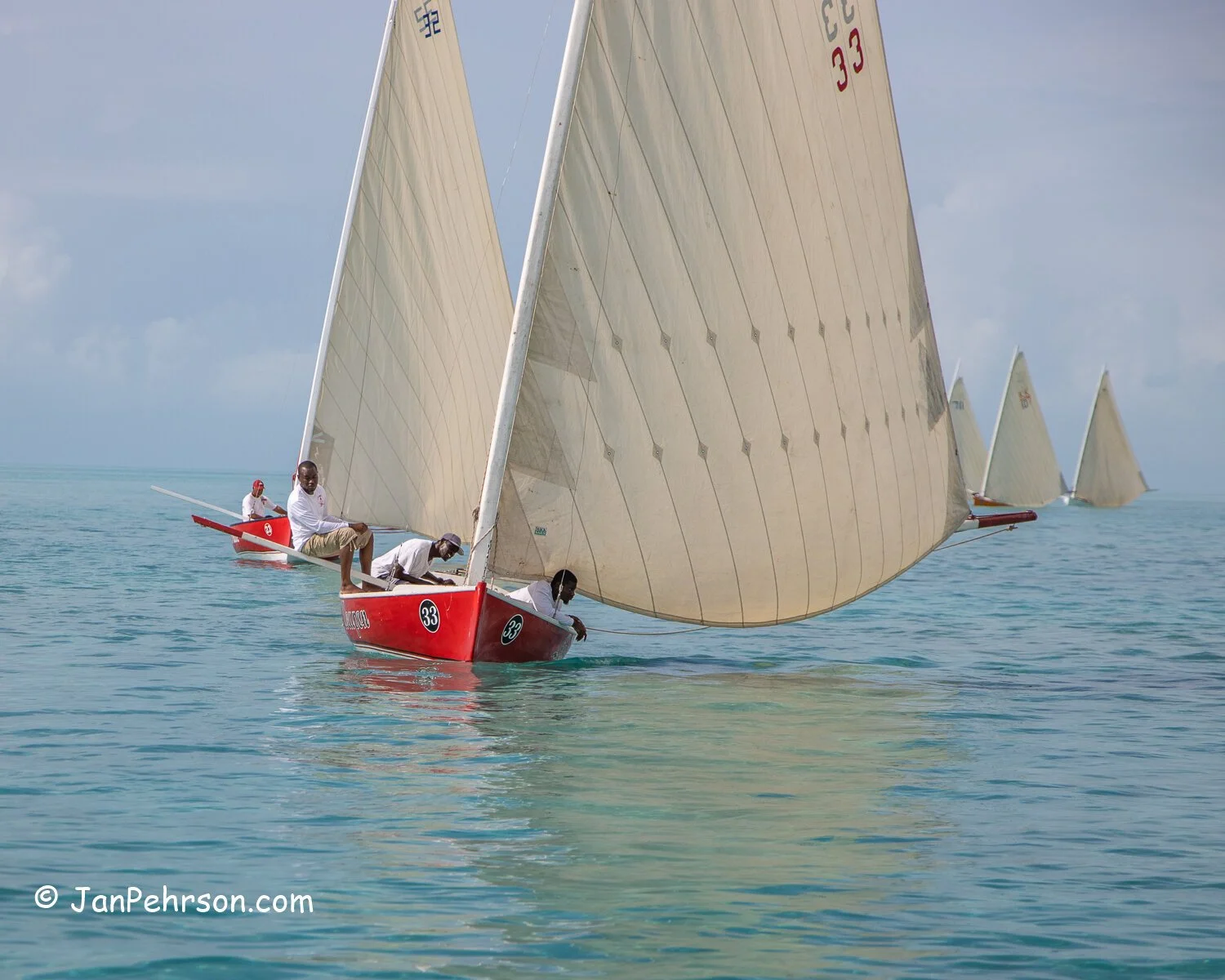 Feb 2020, Farmers Cay, Bahamas, Farmers Cay Regatta, Day 2, C-Class Sloops - Legal Weapon