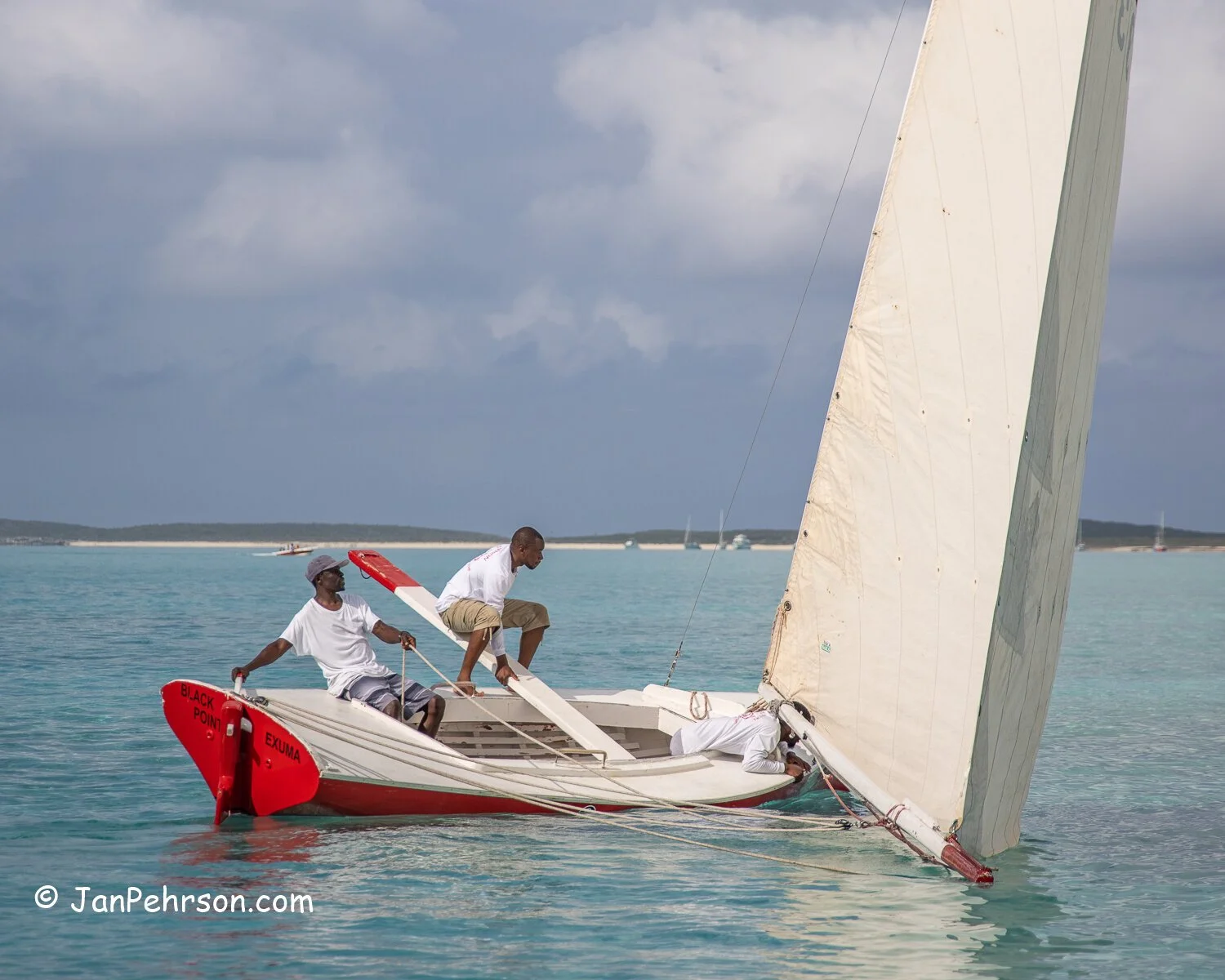 Feb 2020, Farmers Cay, Bahamas, Farmers Cay Regatta, Day 2, C-Class Sloops - Legal Weapon