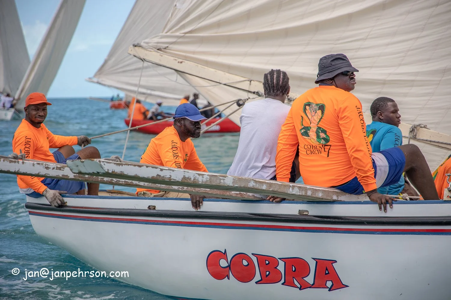 June 2019, Long Island, Bahamas, Long Island Regatta Day 2, B-Class, Cobra