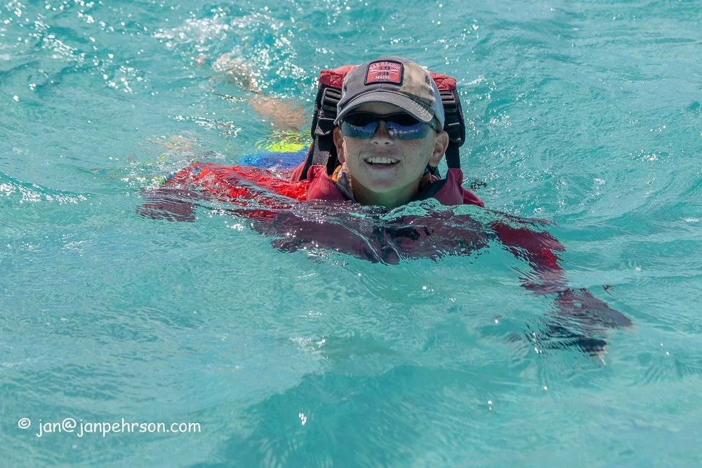 April 2019, George Town, Exuma, Bahamas, Exuma Sailing Club Regatta, Joss between races