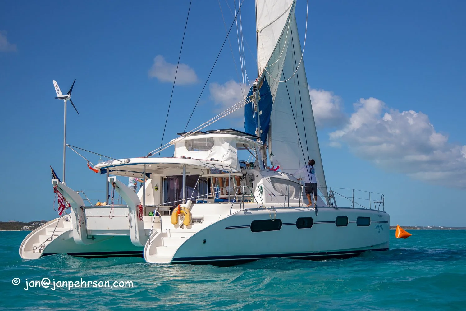 Feb 2019, Stocking Island, George Town, Exuma, Bahamas, Cruisers Regatta, In-Harbor Race, s/v Lord Charlton, 3rd Overall